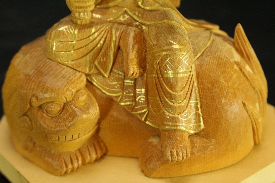 仏教美術 大日如来像 普賢菩薩 文殊菩薩 三体(ZE475)