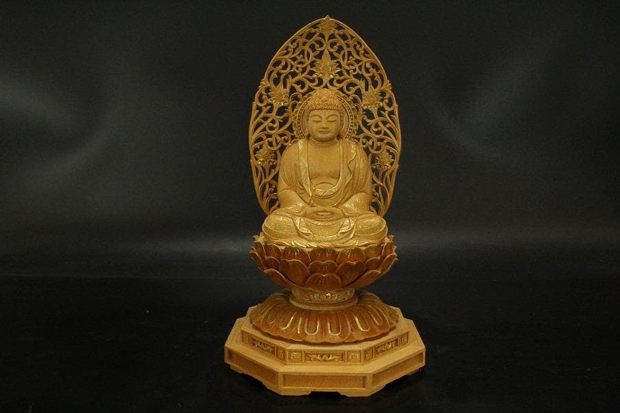 仏教美術 大日如来像 普賢菩薩 文殊菩薩 三体(ZE475)