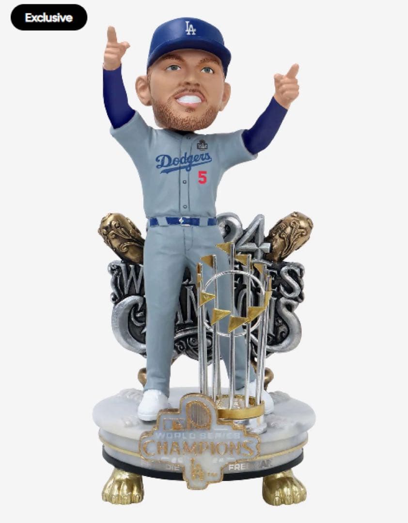 フレディ・フリーマン ワールドシリーズボブルヘッド ドジャース