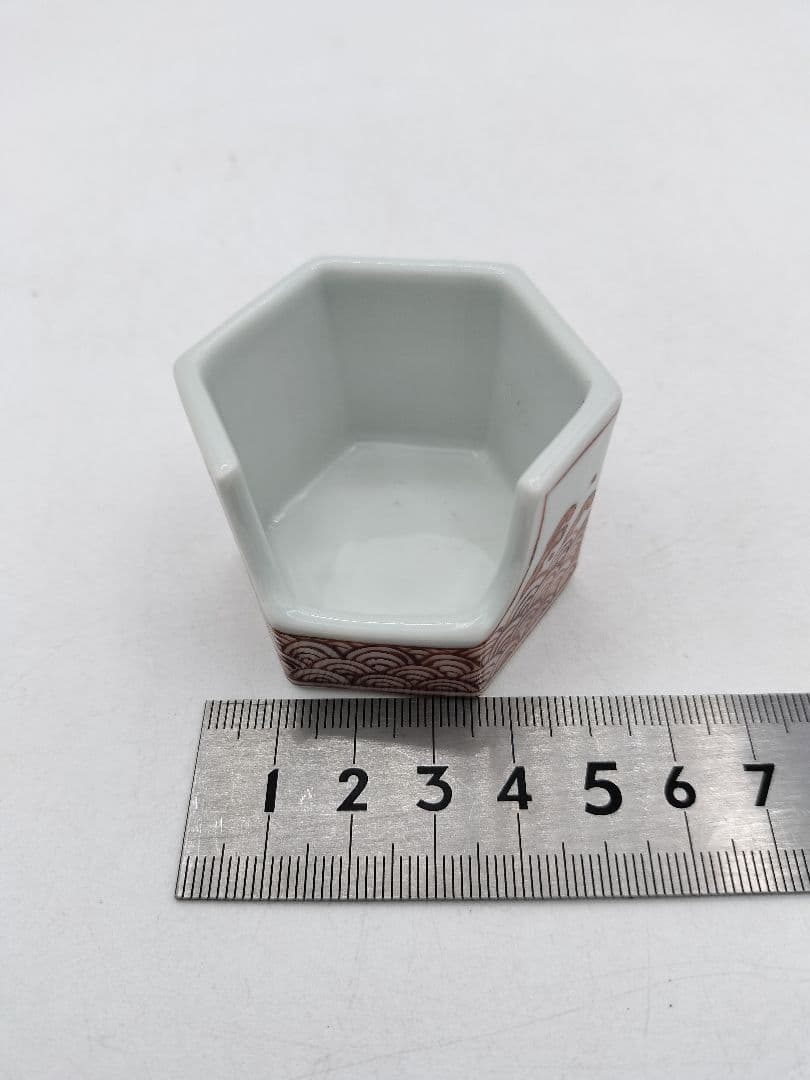 c729 煎茶 盆巾巾筒 青海波 北村和煌 茶道具 古物