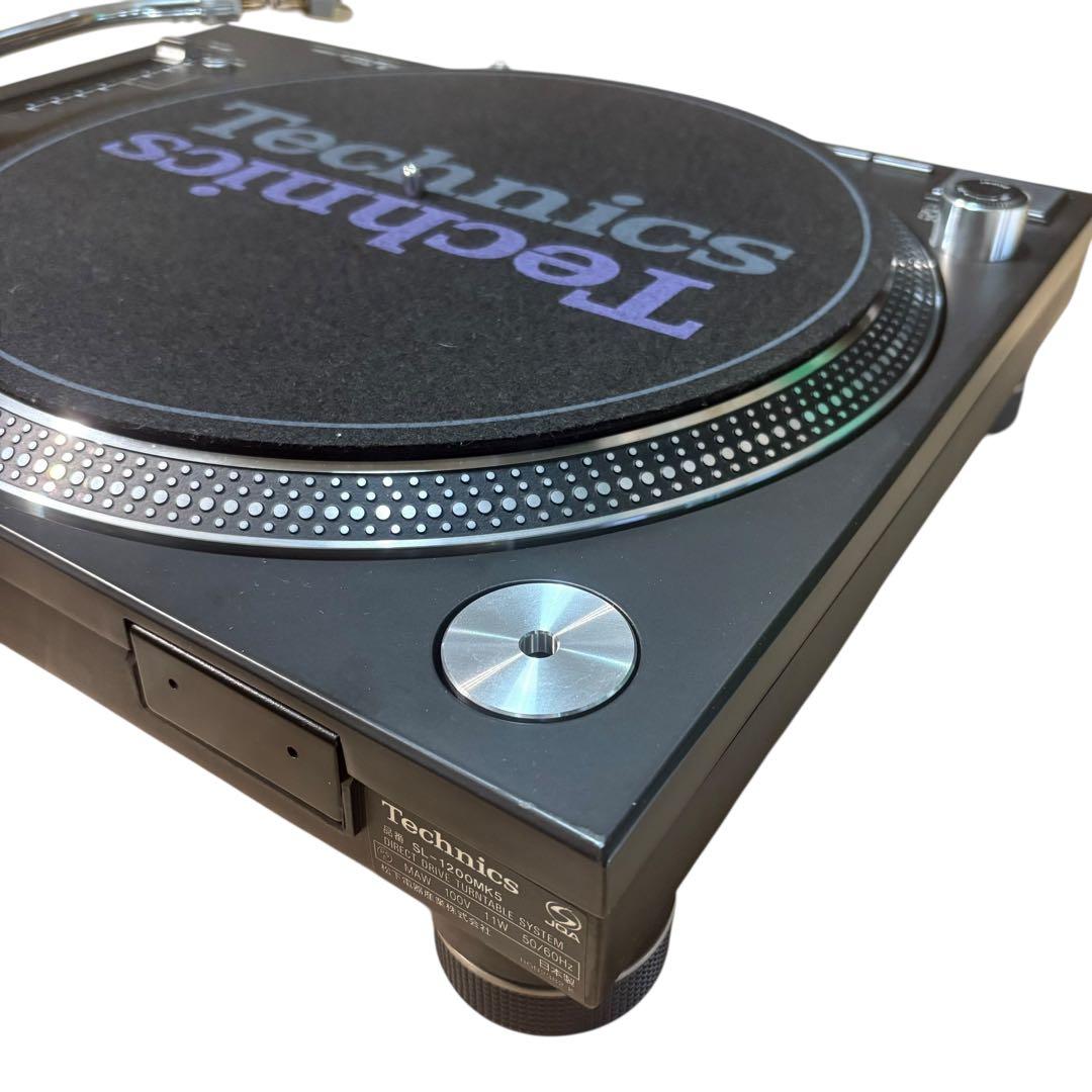 美品 Technics SL-1200 MK5 ブラック ターンテーブル