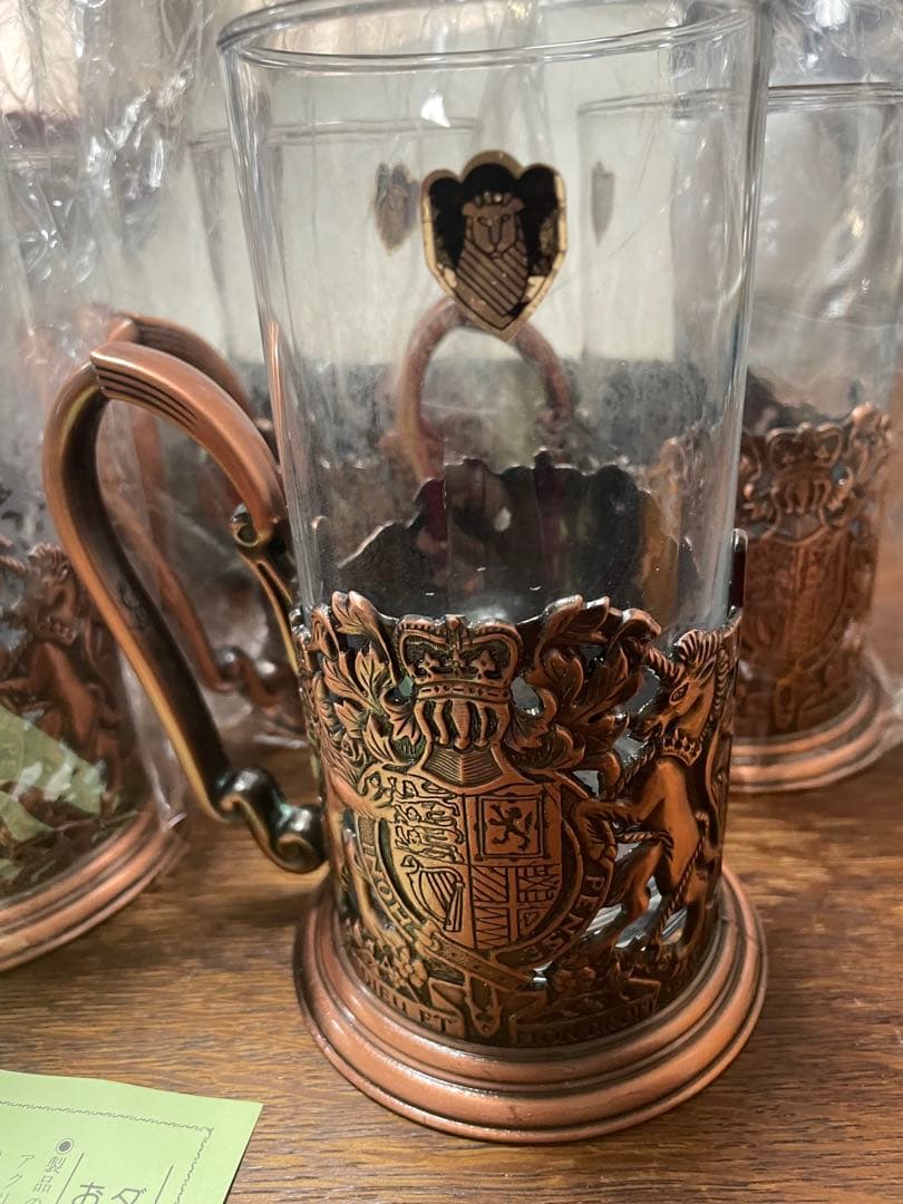レトロコップ　ブリタニアシリーズ　銅　SPACE ROMANE  ビアージョッキ
