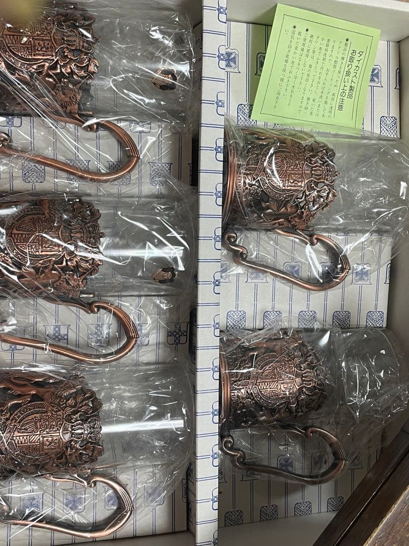 レトロコップ　ブリタニアシリーズ　銅　SPACE ROMANE  ビアージョッキ