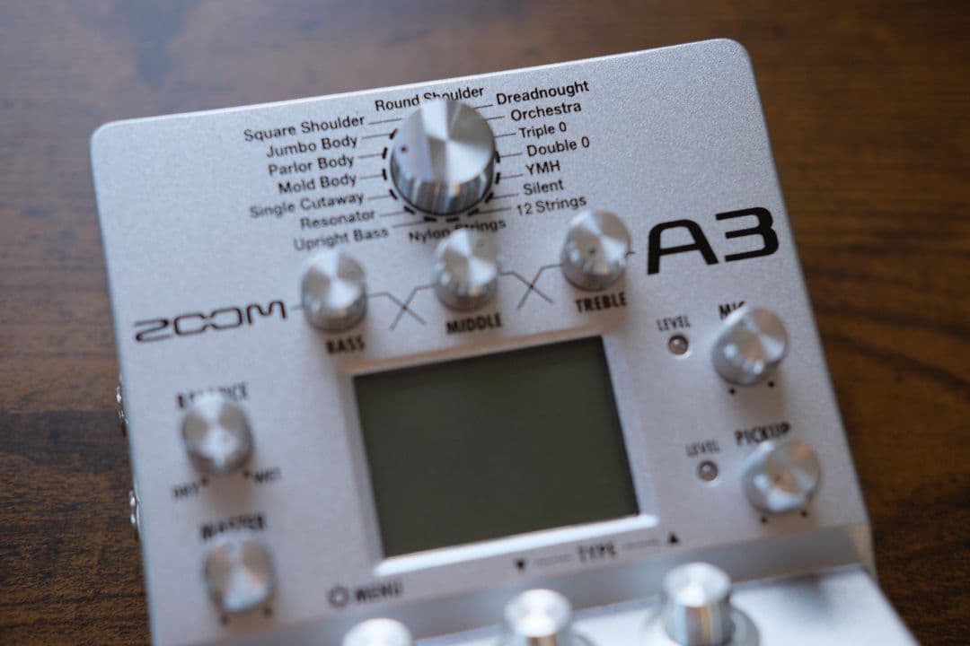 Zoom A3 ギターエフェクター ACアダプター付き