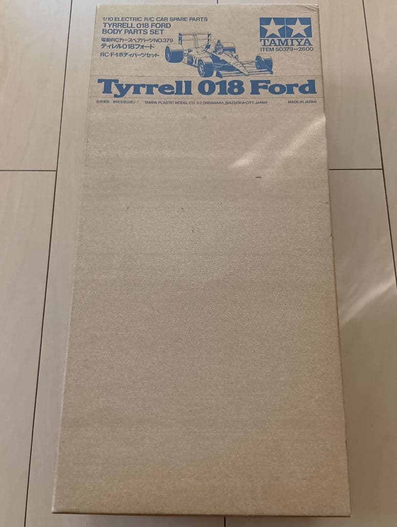 タミヤ RC 1/10 ティレル 018 フォード F1 スペアボディ