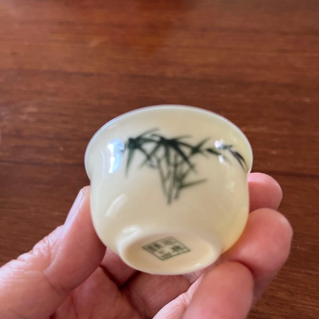 陶器製中国茶器セット（急須・茶杯2個）