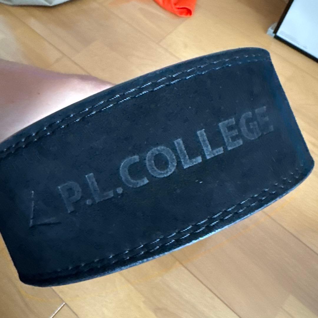 【美品】P.L.collegeベルト　パワーベルト　パワーチューブ