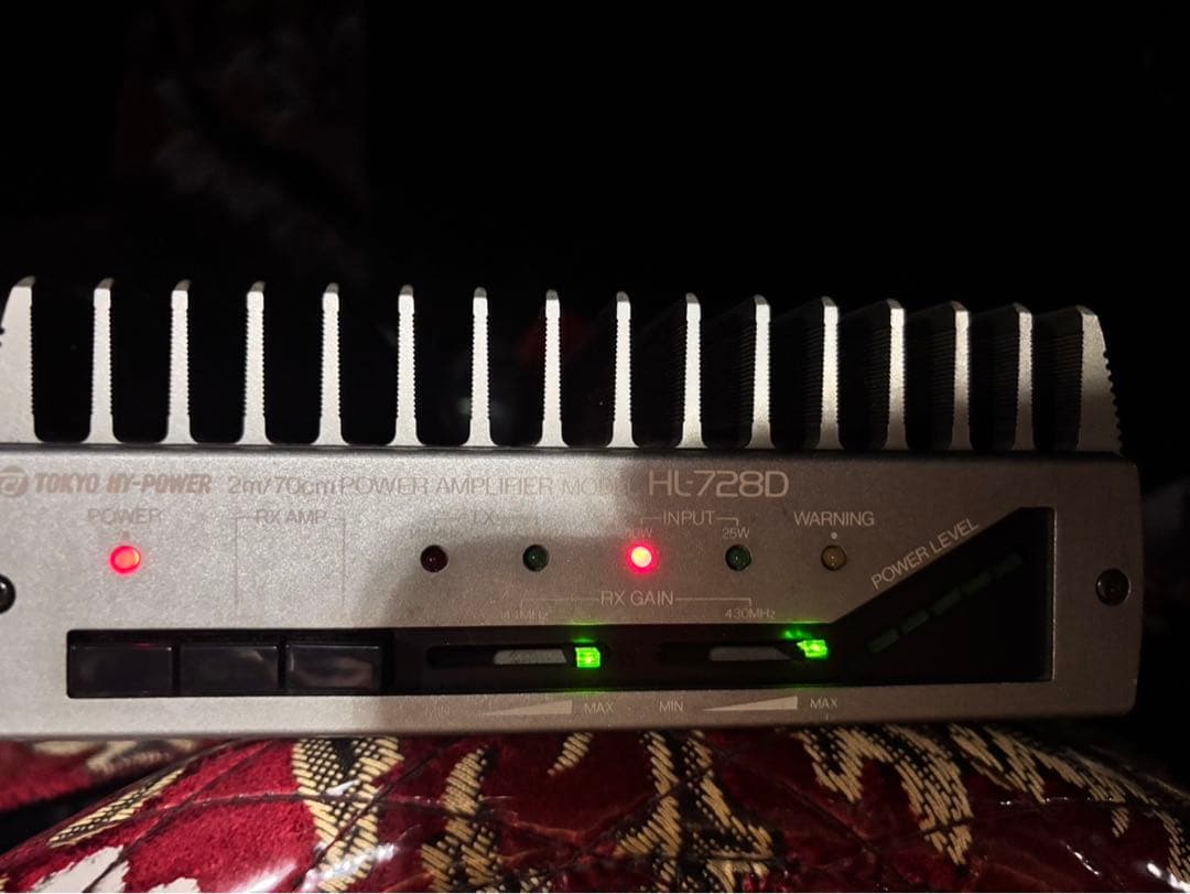 東京ハイパワー　【TOKYO HI-POWER】HL-728Dリニアアンプ