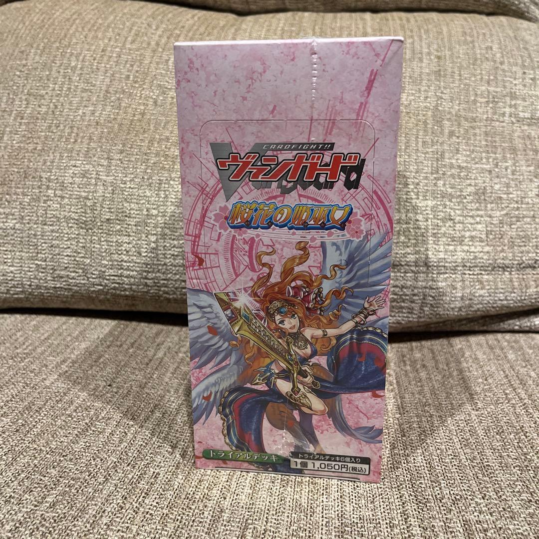 ヴァンガード　桜花の姫巫女　トライアルデッキ6個入り　未開封