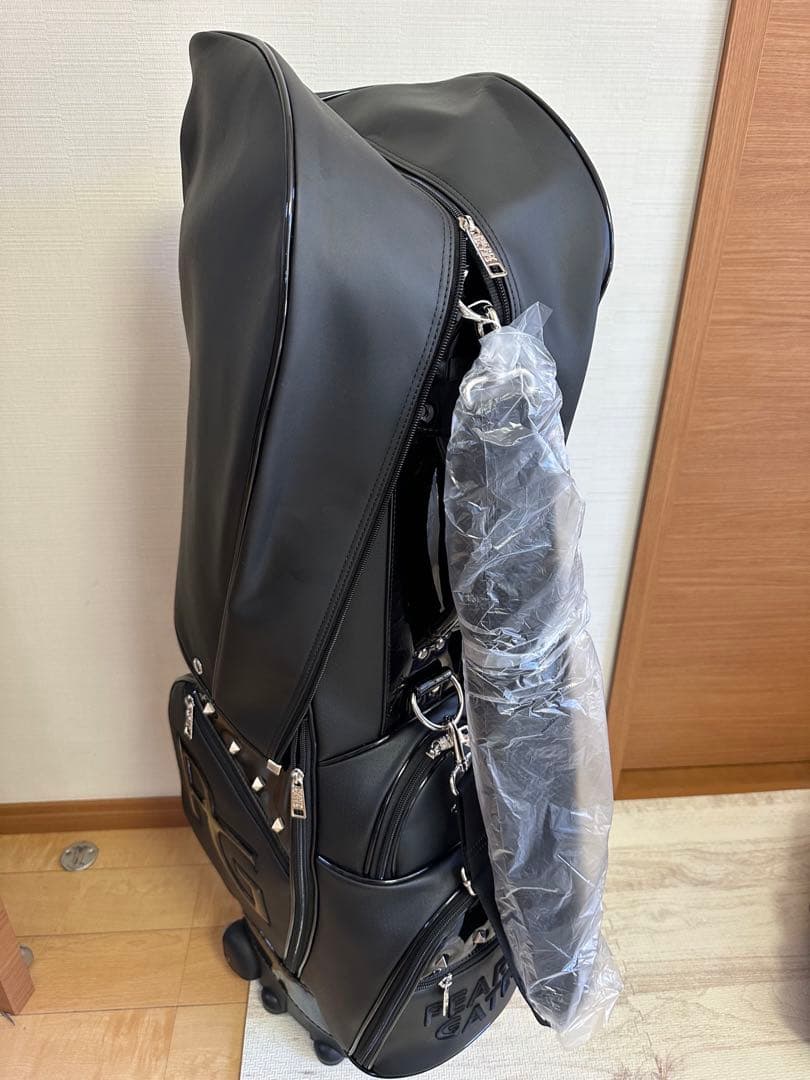 PEARLY GATES ブラックキャディバッグ