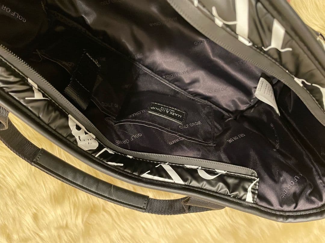美品✦マークアンドロナ★23年秋冬Lexingtonゴルフラウンドバッグ
