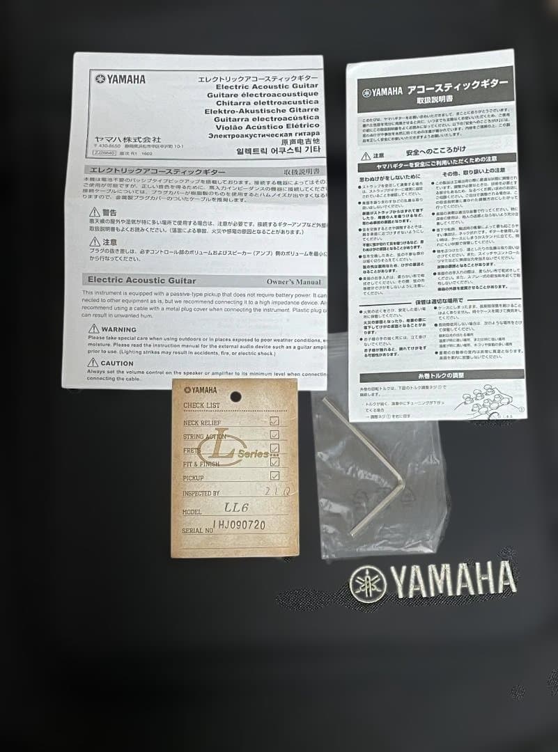 美品　YAMAHA LL6ARE