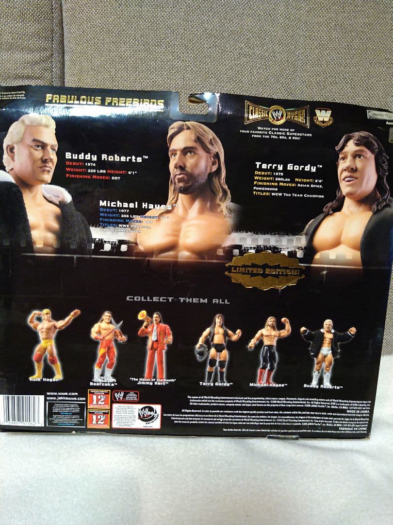開封品　貴重！WWE クラシック限定版！全日　テリー・ゴディ&マイケル・ヘイズ