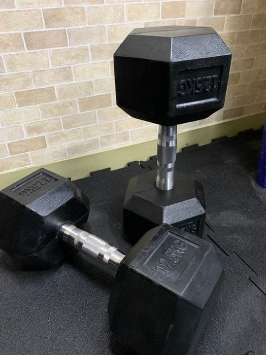 ヘックス  ラバーダンベル　20kg 25kg 30kg各2個