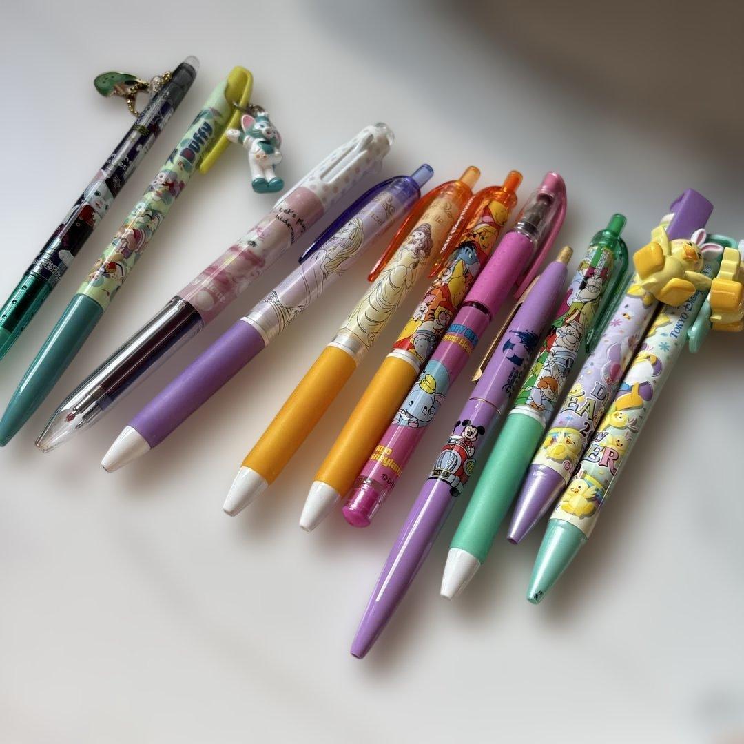 ディズニー ジェラトーニ うさぴよ Mマリー ボールペン 11本セット