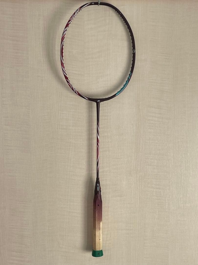 YONEX アストロックス100zz 3u5クレナイ超希少‼️バドラケ(ヒビあり)