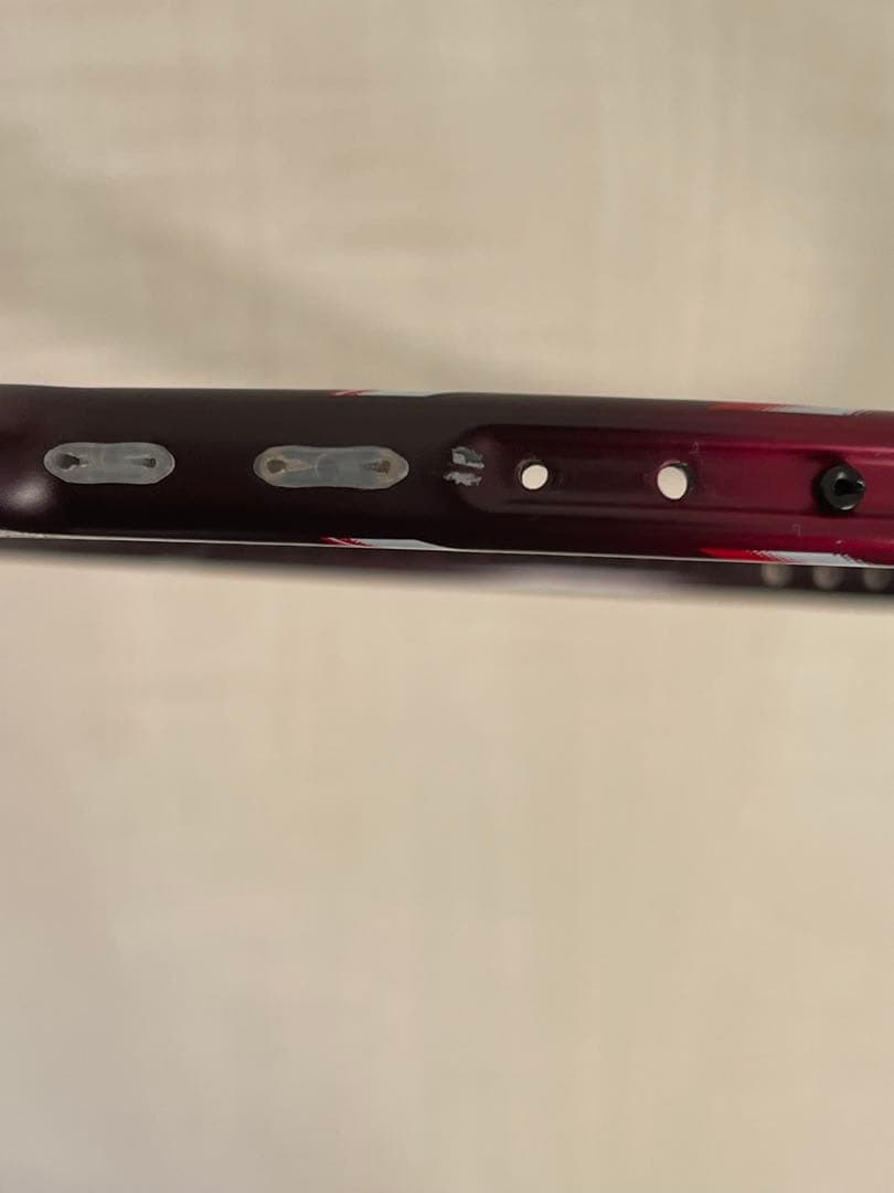 YONEX アストロックス100zz 3u5クレナイ超希少‼️バドラケ(ヒビあり)