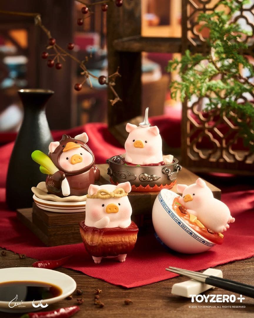 LuLu the Piggy ルル豚 Lu’s Table 中華料理シリーズ