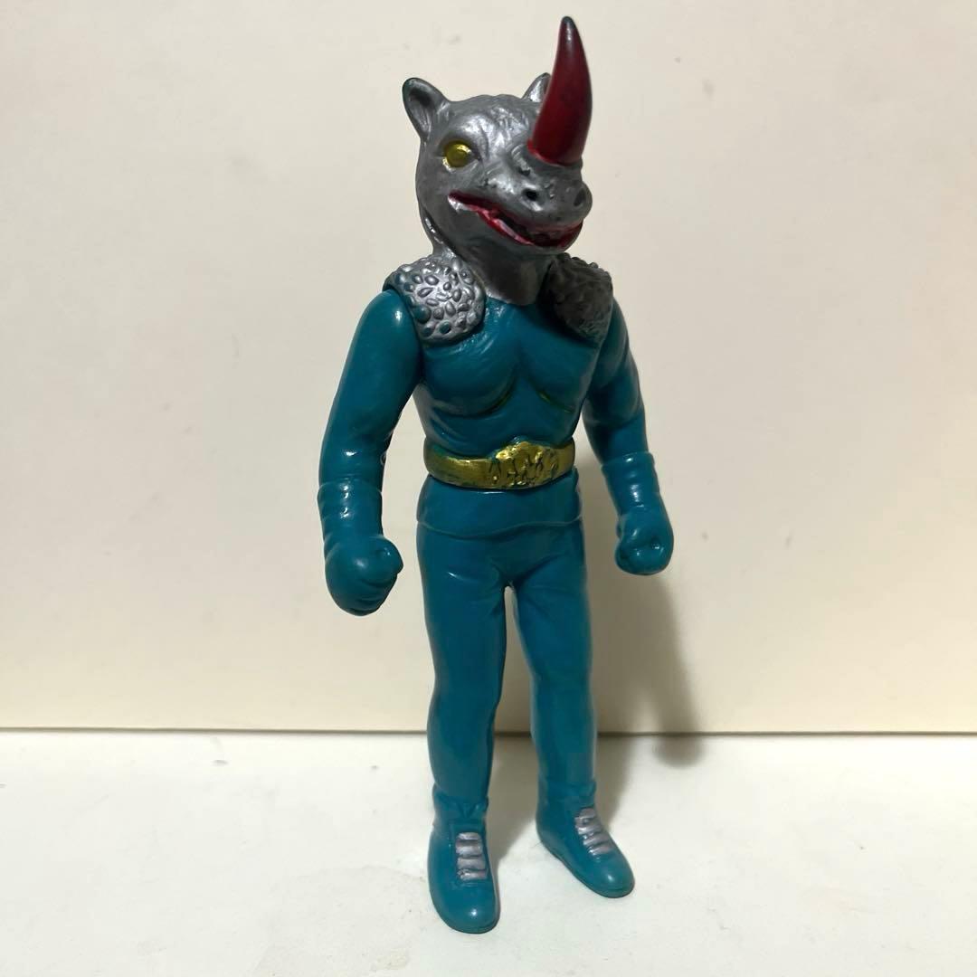 タカトク製 人造人間キカイダー グレイサイキング ソフビ フィギュア 当時物