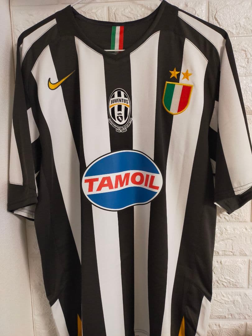 【新品未使用 】デルピエロ ユベントス 旧エンブレム 当時物 Mサイズ