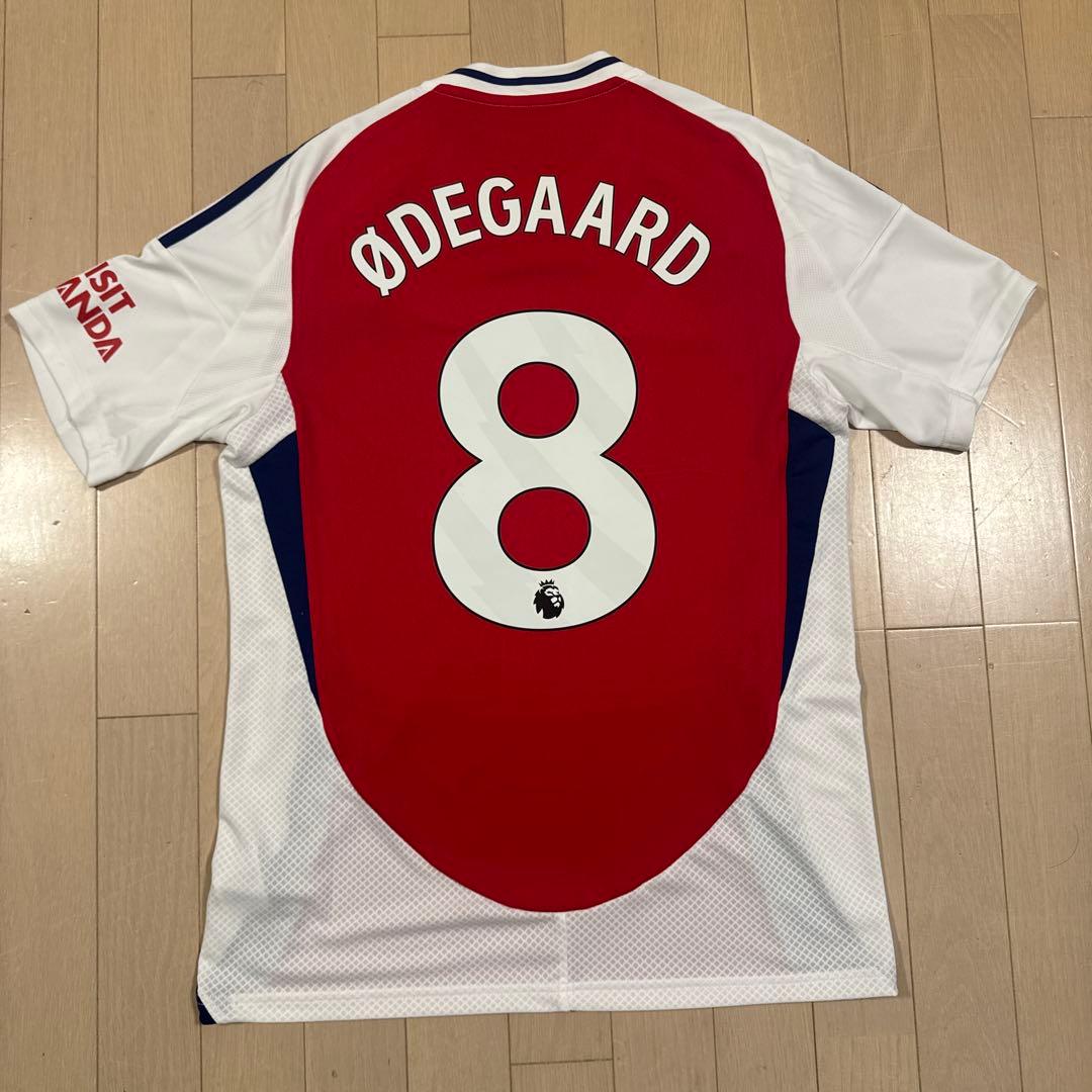 アーセナル24/25 ØDEGAARD 8番 XLサイズ レプリカユニフォーム