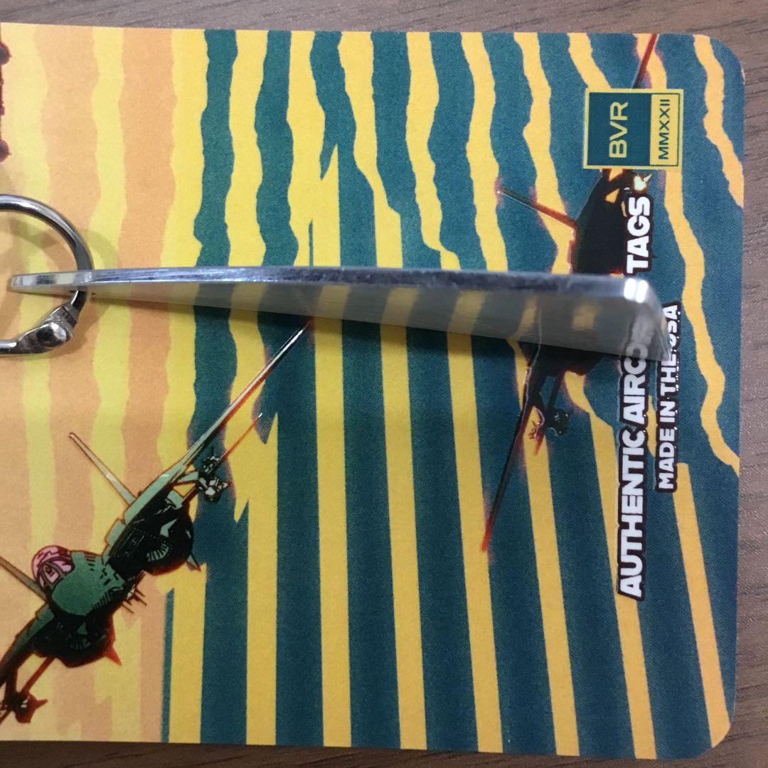 F-14 戦闘機フライトタグ　キーホルダー　アメリカ海軍　飛行機　TOPGUN