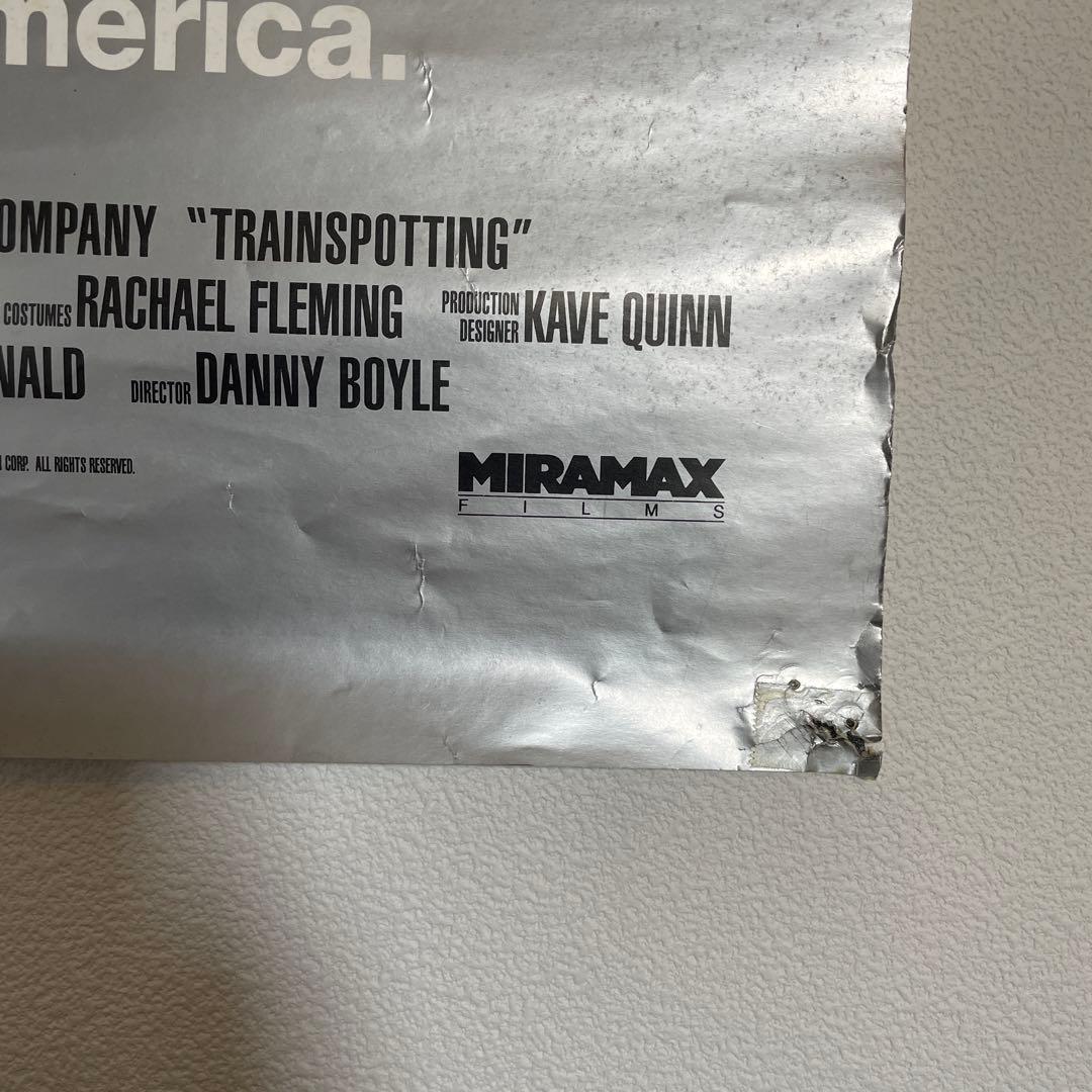 トレインスポッティング　ヴィンテージ 特大ポスター 101.5cm×68.5cm