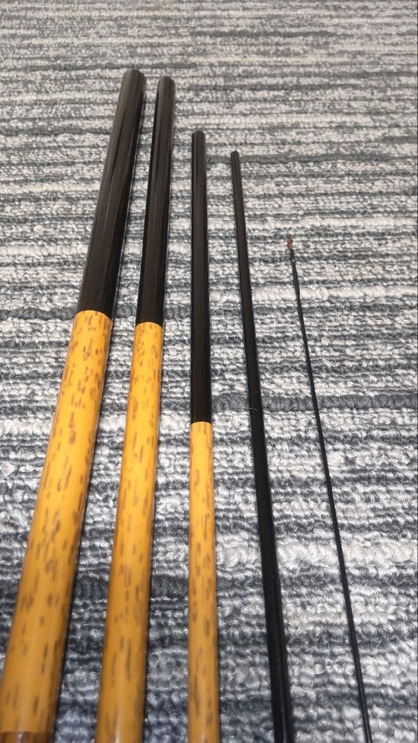 シマノ　朱紋峰　飛造り　十八尺