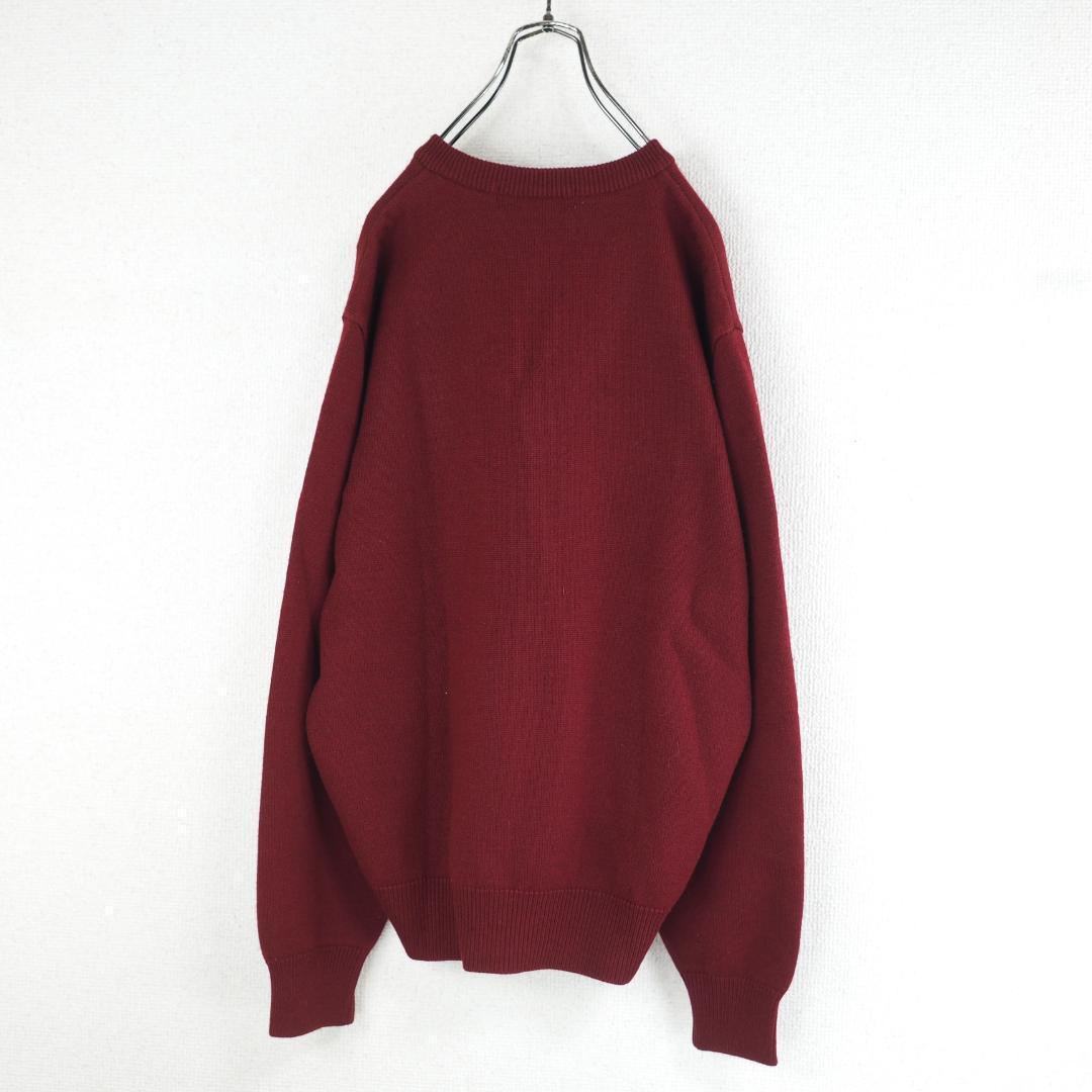 H268*MIZUNO ミズノ☆グランドモナーク☆ゴルフ☆ニット☆セーター☆赤