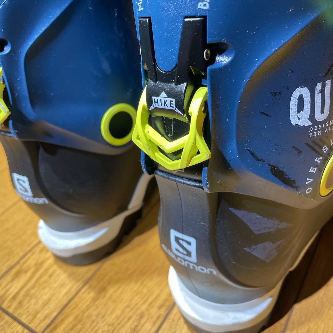 幅広軽量salomonQUEST PRO110 27.0-27.5cmハイク切替