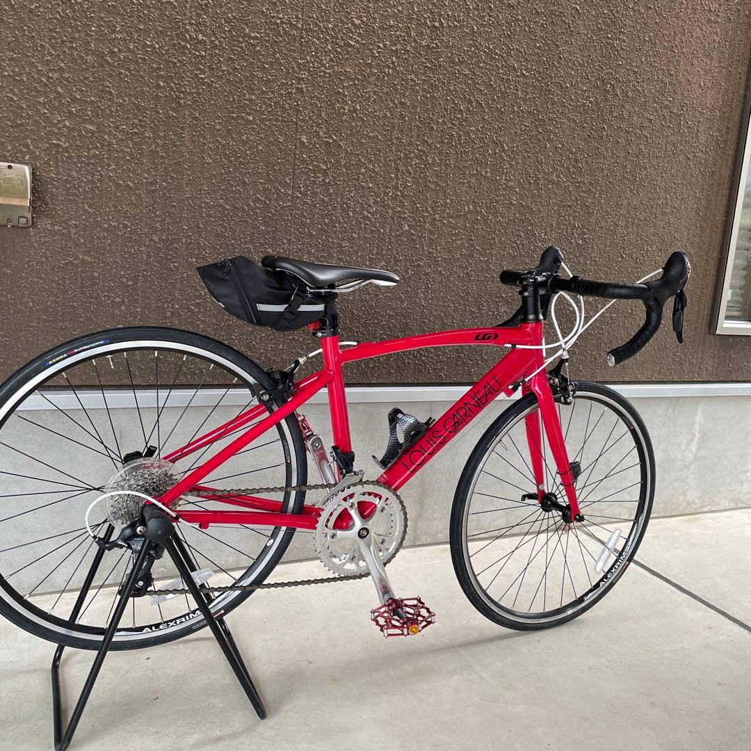 Louis Garneau ロードバイク レッド 『24インチ希少』
