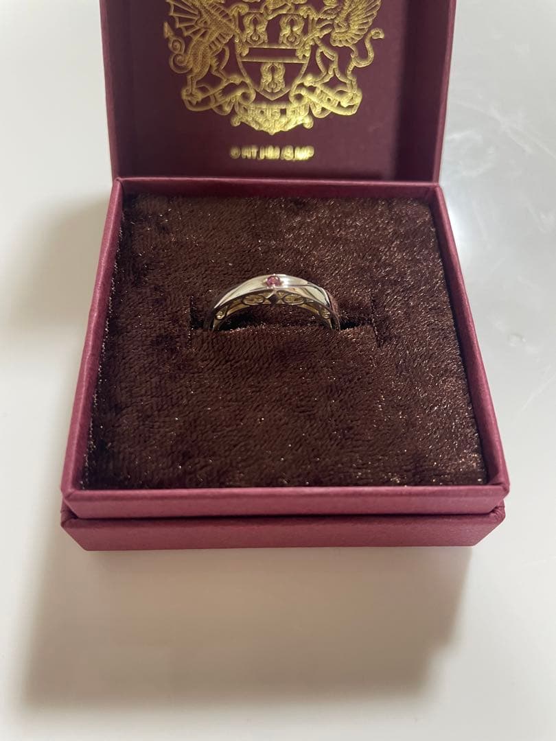 憂国のモリアーティ Kissコラボ シルバーリングセット ウィリアム