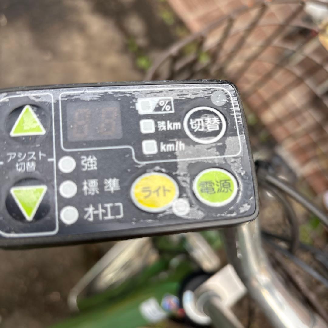 BRIDGESTONE 電動アシスト自転車 グリーン　配送不可