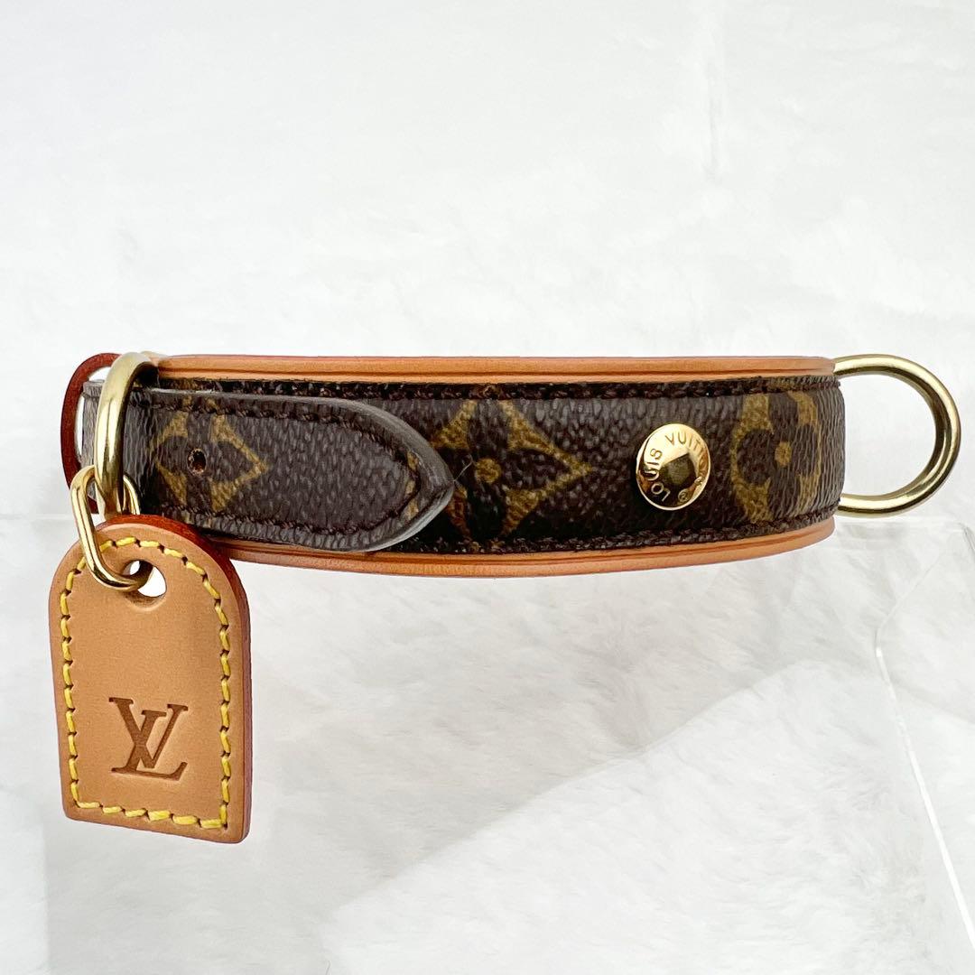 未使用✨ ルイヴィトン ドッグカラー MM 中型犬 モノグラム M58071
