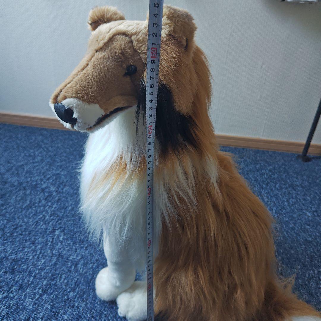 コリー　シェルティ ぬいぐるみ 中型 茶色・白