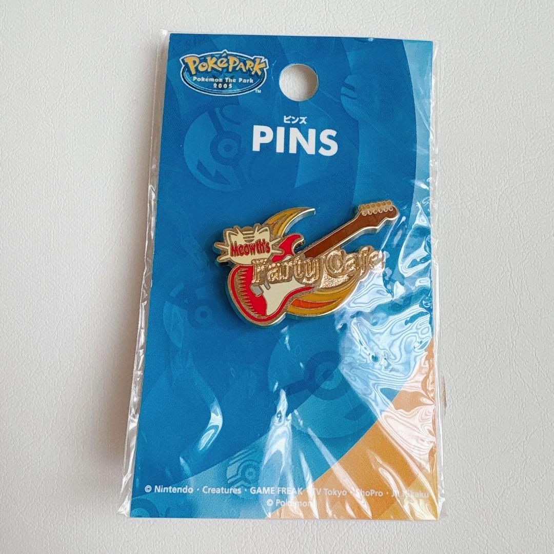ポケモン　ニャースのパーティカフェ ポケパーク ピンズ ピンバッジ ニャース