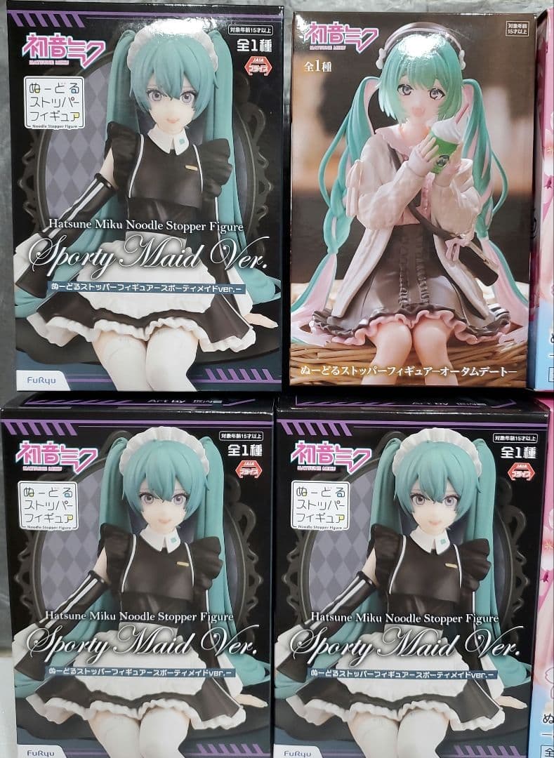 初音ミク　フィギュア　ぬーどるストッパー　まとめ売り