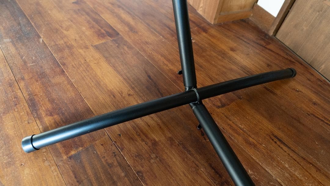 【１回使用のみ】susabi ダブルハンモック ブラウン×ブラックスタンド