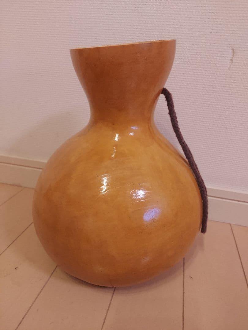 フラダンス　イプ　 赤緑花柄袋付き