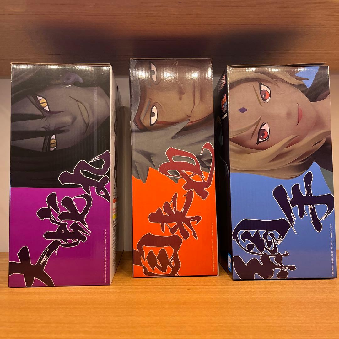 ナルト　一番くじ　フィギュア 自来也 大蛇丸 綱手