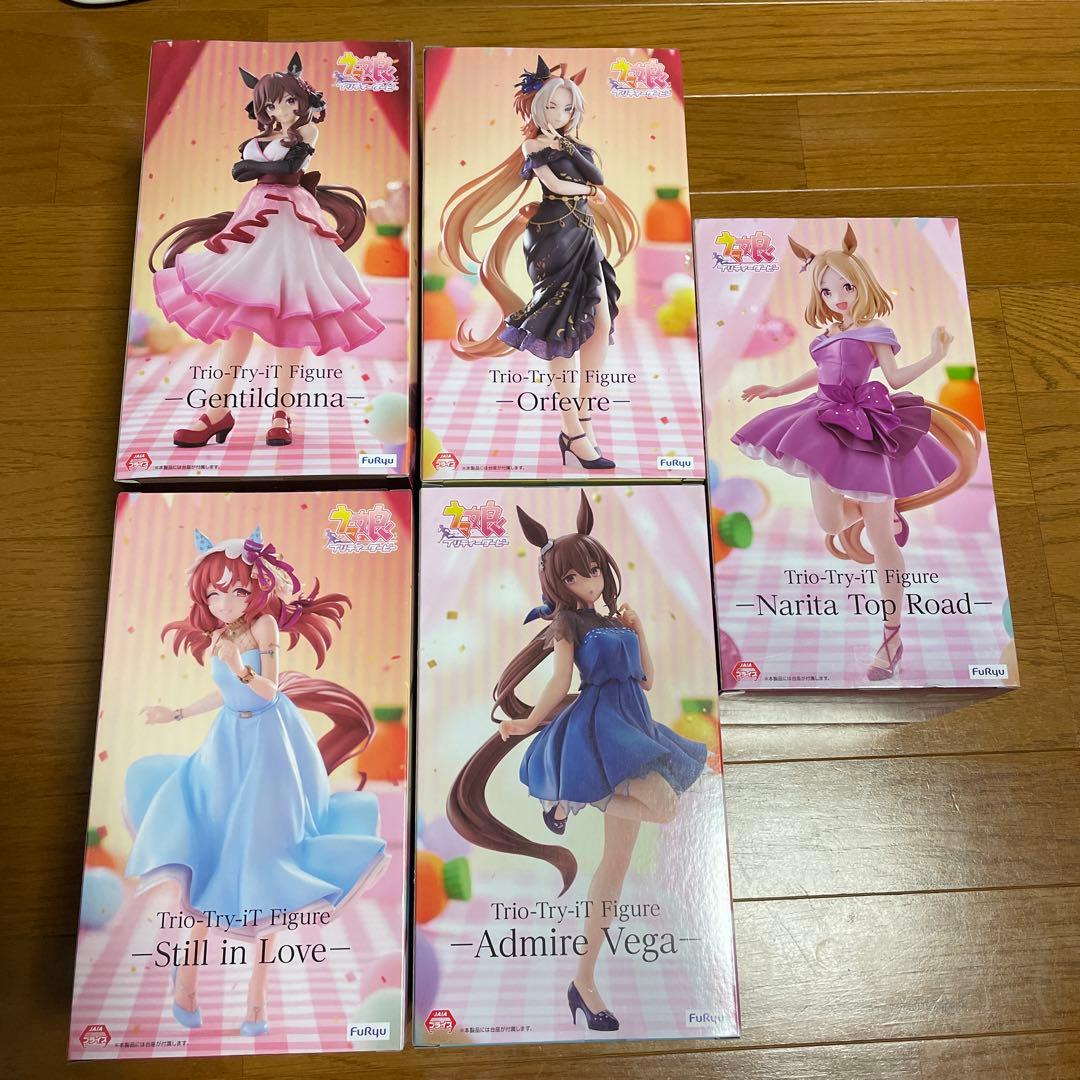 ウマ娘　ラウンド1 限定　Trio-Try IT Figure 5体セット
