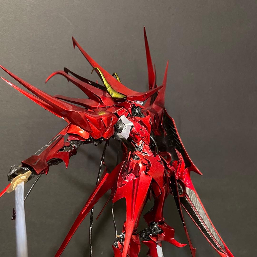 海洋堂ガレージキット　FSS \"超\"騎士団機 ［焔星］1／100 塗装完成品