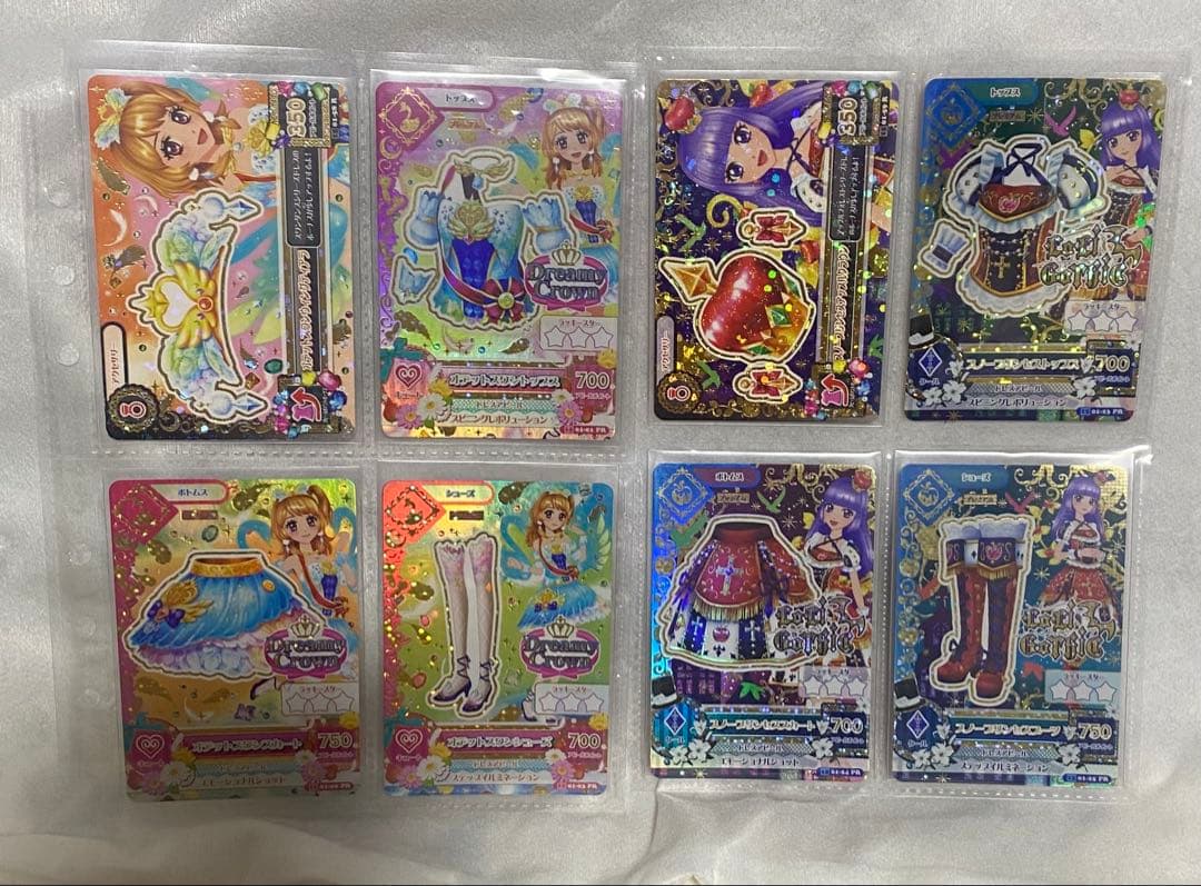 アイカツ 2015 1弾フルコンプ　オデットスワン　スノープリンセス