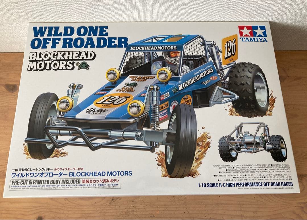 【新品】ワイルドワンオフローダーBLOCKHEAD MOTORS ベアリング付