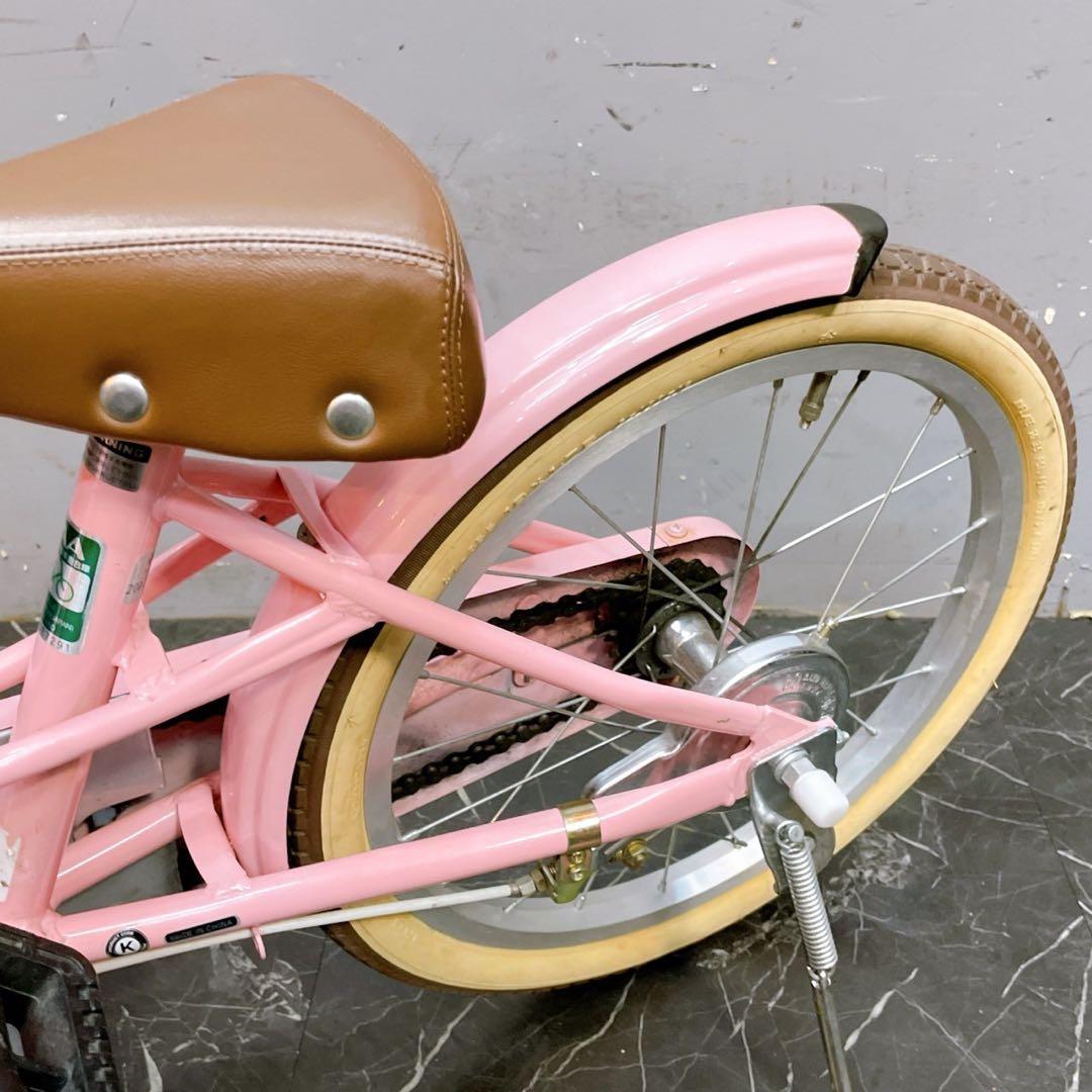配送価格【910】《関西 引き取り》子供用自転車 Little ピンク シングル