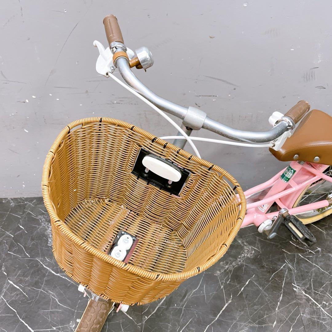 配送価格【910】《関西 引き取り》子供用自転車 Little ピンク シングル
