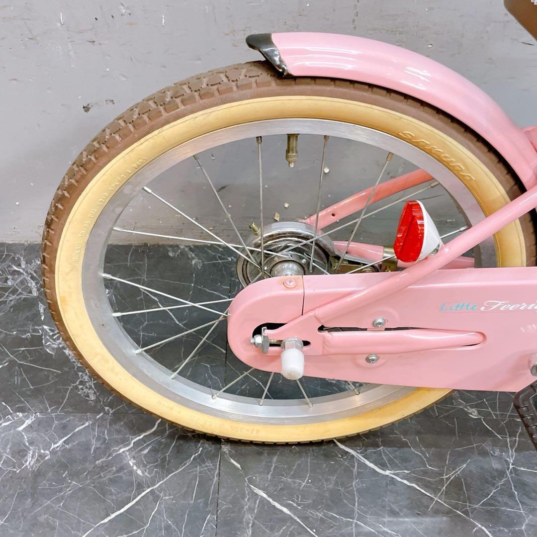 配送価格【910】《関西 引き取り》子供用自転車 Little ピンク シングル