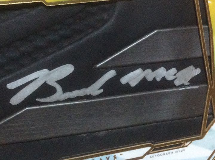 Brendan McKayルーキー直書き直筆サインカード実使用 1/1