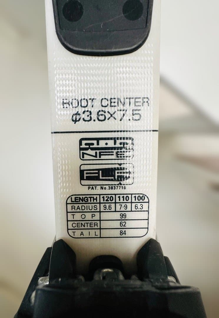 ジュニアスキー板　120cm