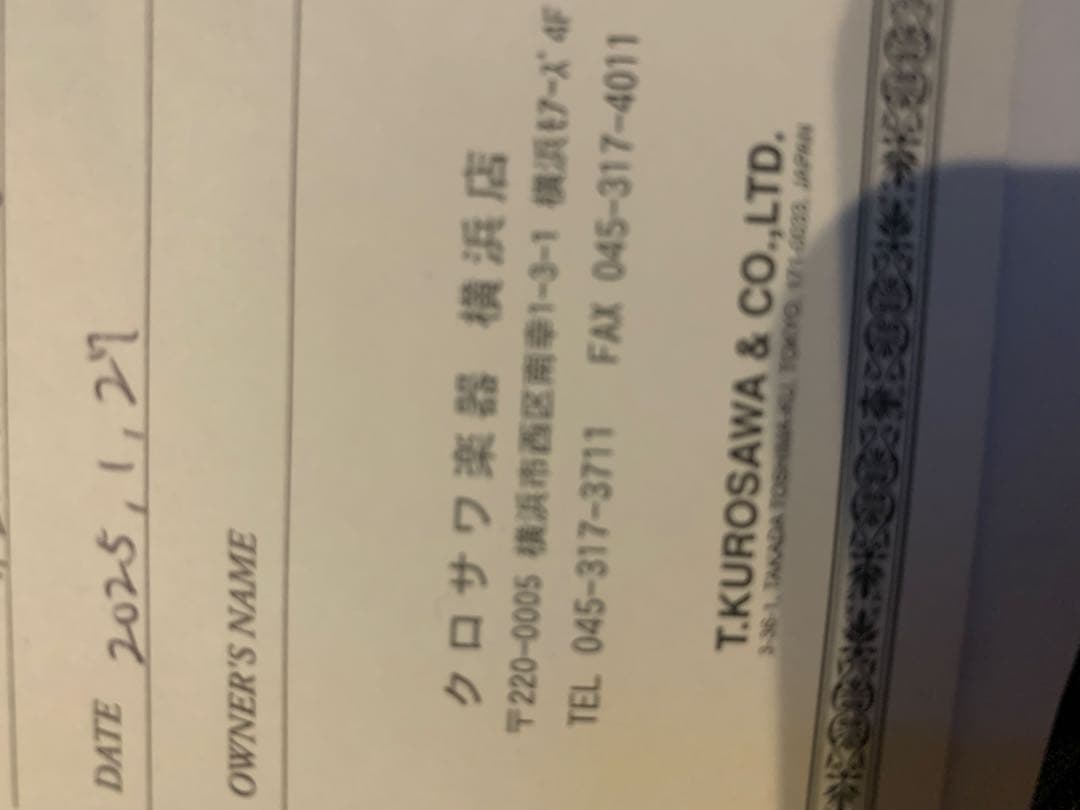 Legator GHOST G6FSS ヘッドレス　フレイムパープル　レガター